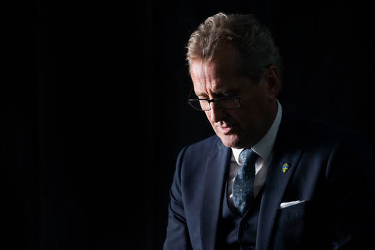 Sveriges förbundskapten Erik Hamrén