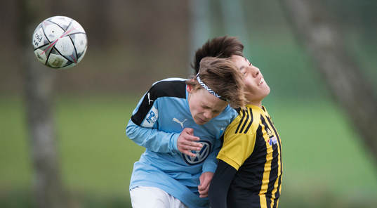 Tuff nickduelli matchen i DM för pojkar födda 2002 mellan