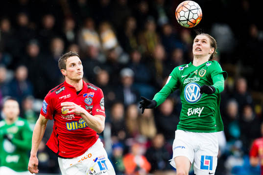 Falkenbergs Thomas Juel-Nielsen mot Jönköpings Pawel