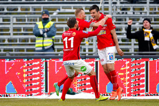 Falkenbergs Zlatan Krizanovic jublar