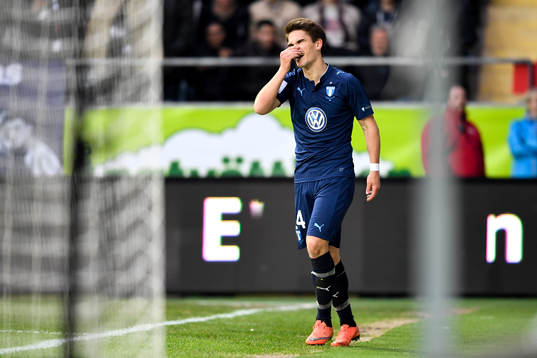 Malmö FFs Vidar Örn Kjartansson deppar
