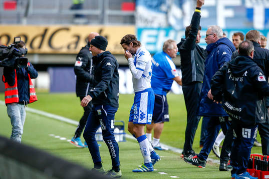 under fotbollsmatchen i Allsvenskan mellan IFK Göteborg
