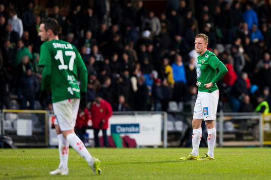 Jönköpings Daryl Smylie och Joakim Karlsson