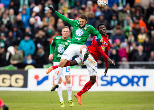 Jönköpings Robert Gojani mot Falkenbergs Lord Ofosuhene