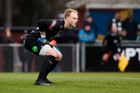 Falkenbergs målvakt Alexander Lundin