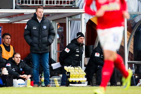 Falkenbergs tränare Hasse Eklund