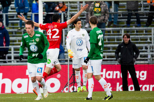 Falkenbergs Zlatan Krizanovic jublar