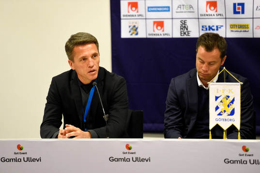 IFK Göteborgs sportchef Mats Gren och Malmö FFs sportchef