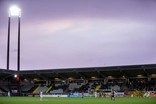 Vy över Bravida Arena