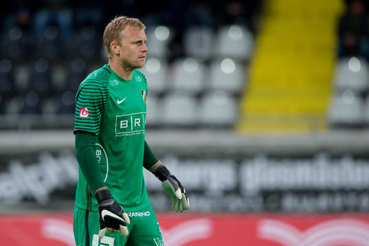 Häckens målvakt Peter Abrahamsson