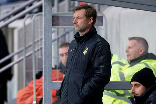 Häckens tränare Peter Gerhardsson