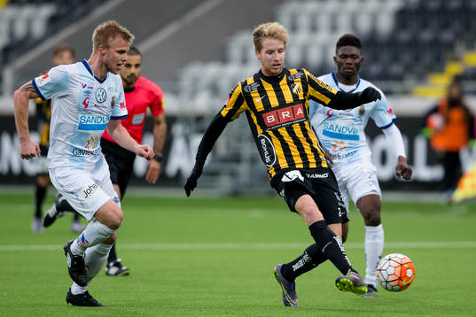 Gefles Robin Nilsson och Häckens Samuel Gustafson