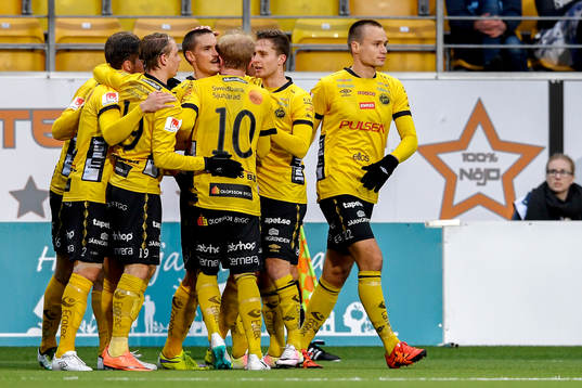 Elfsborgs Lasse Nilsson jublar