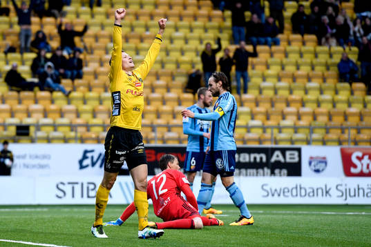 Elfsborgs Viktor Claesson jublar