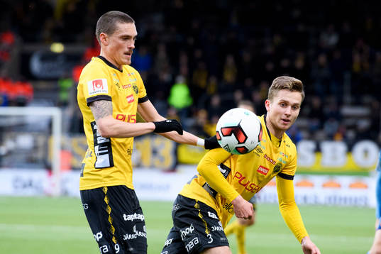 Elfsborgs Lasse Nilsson och Adam Lundqvist