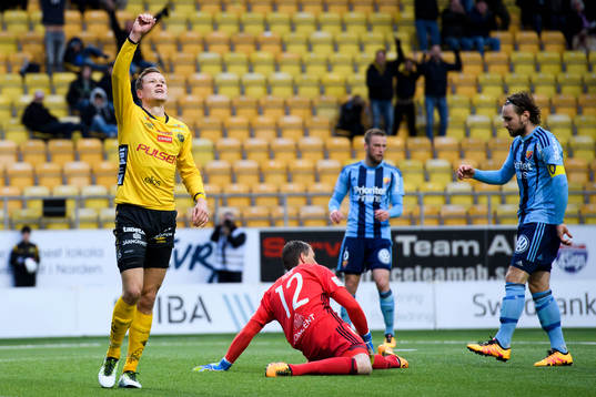 Elfsborgs Viktor Claesson jublar