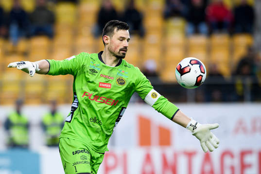 Elfsborgs målvakt Kevin Stuhr Ellegaard