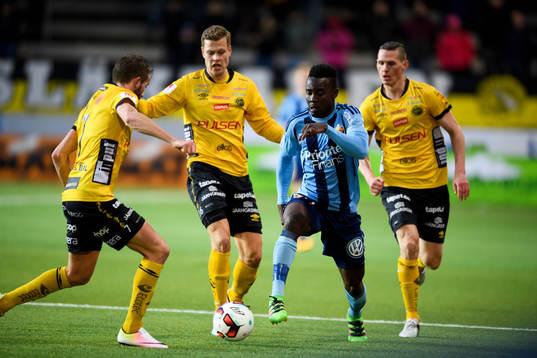Djurgårdens Sam Johnson