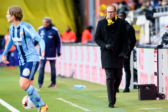 Elfsborgs manager Magnus Haglund deppar