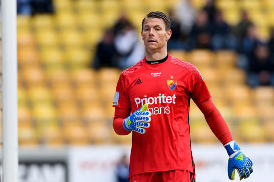 Djurgårdens målvakt Kenneth Høie