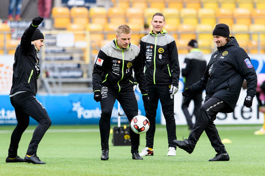 Elfsborgs assisterande tränare Nemanja Miljanovic (h)
