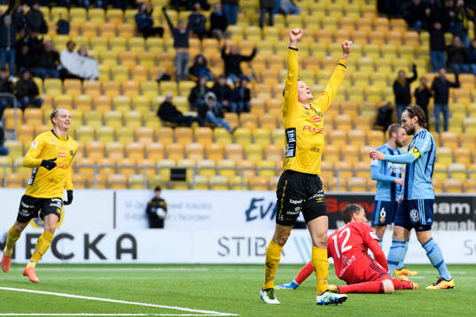 Elfsborgs Viktor Claesson jublar