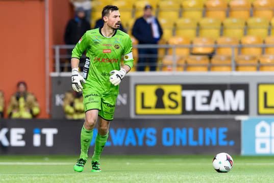 Elfsborgs målvakt Kevin Stuhr Ellegaard