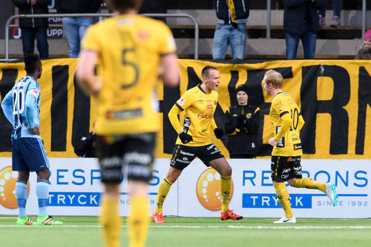Elfsborgs Viktor Prodell jublar