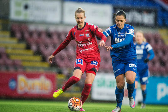 Linköpings Janni Arnth Jensen Eskilstunas Marija Banusic