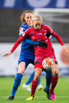 Eskilstunas Petra Larsson och Linköpings Pernille
