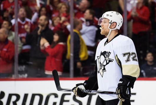 Pittsburghs Patric Hörnqvist deppar