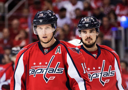 Washingtons Nicklas Bäckström och Marcus Johansson