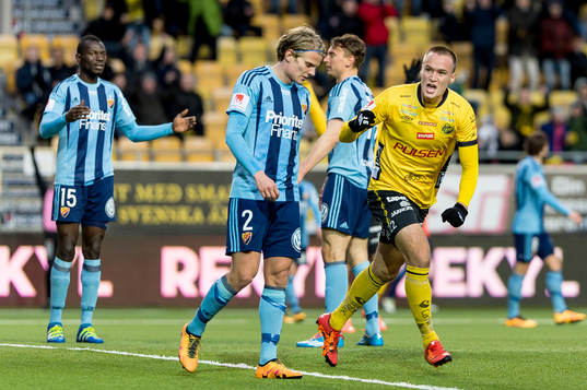 Elfsborgs Viktor Prodell jublar