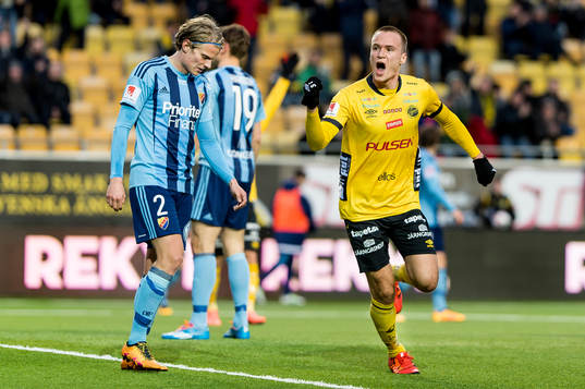 Elfsborgs Viktor Prodell jublar