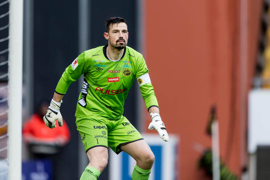 Elfsborgs målvakt Kevin Stuhr Ellegaard