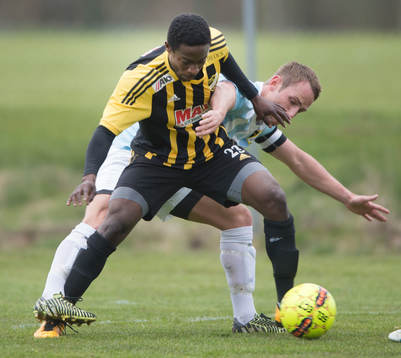 IFK Hässleholms Kojo Annor i matchen i division 2 mellan