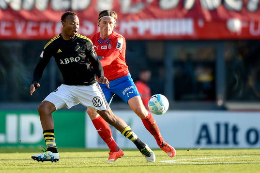 s Carlos Strandberg och Helsingborgs Carl Johansson