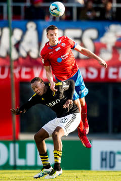 s Carlos Strandberg och Helsingborgs Frederik Helstrup
