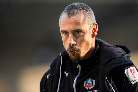 Helsingborgs manager Henrik Larsson