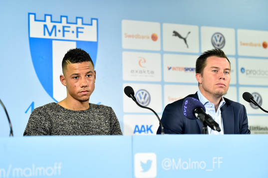 Tobias Sana och Sportchef Daniel Andersson