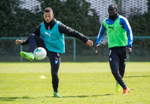Tobias Sana och Enock Kofi Adu