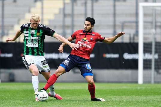 GAIS Carl Nyström och Örgrytes William Atashkadeh