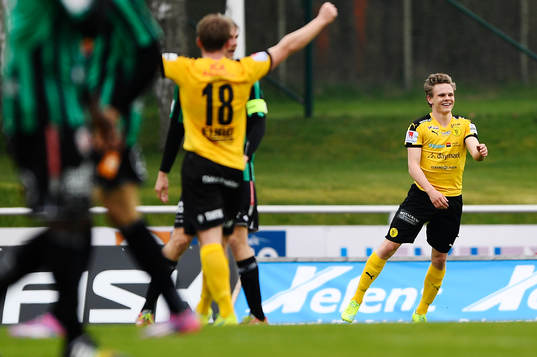 Frejs Lukas Sunesson jublar