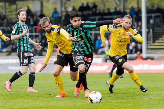 Varbergs Hosam Aiesh blir neddragen utan åtgärd