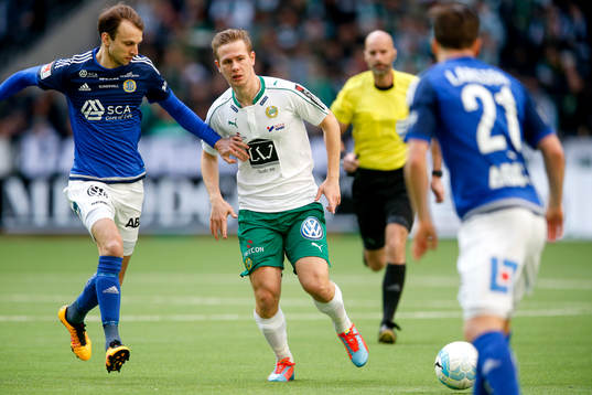 Sundsvalls Lars Christian Krogh Gerson och Hammarbys Erik