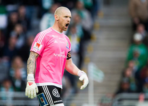 Sundsvalls målvakt Tommy Naurin
