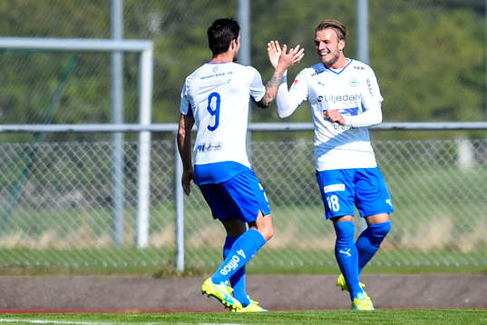 Värnamos Simon Nilsson jublar