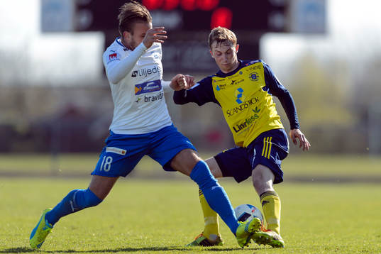 Värnamos Simon Nilsson mot Ängelholms Albin Nilsson