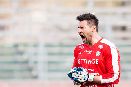 Halmstads målvakt Stojan Lukic