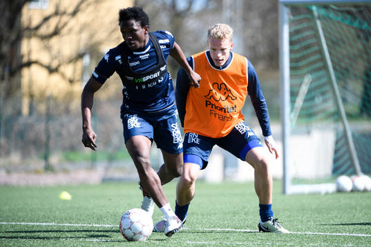 IFK Göteborgs Lawson Sabah och Hjörtur Hermannsson